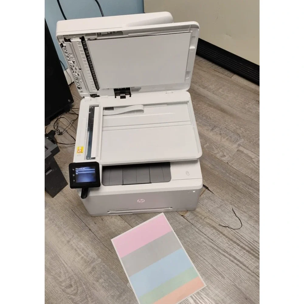 HP Color LaserJet Pro MFP M277DW All-In-One Wireless Printer Page tested